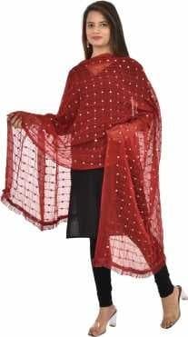 Banarasi Dupatta — Ivory