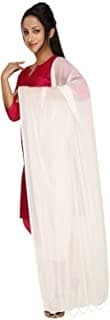Net Dupatta — Maroon