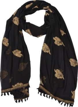Bandhani Dupatta — Champagne
