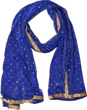 Chiffon Dupatta — Maroon