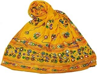 Net Dupatta — Coral