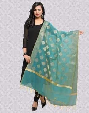 Chiffon Dupatta — Dusty Rose