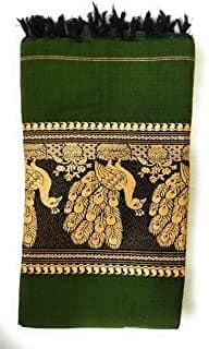 Kantha-Work Dupatta — Royal Blue