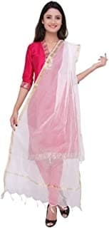 Silk Dupatta — Champagne