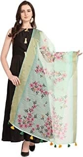 Phulkari Dupatta — Saffron