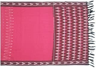 Hand-Block Dupatta — Ivory
