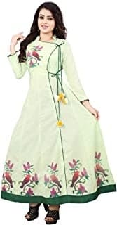 Gharara Suit Set — Olive Linen