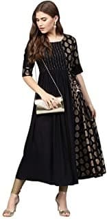 Kurta + Sharara Set — Olive Crepe