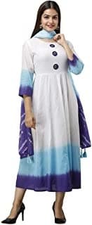 A-line Kurta Set — Powder Pink Hand-Block Cotton