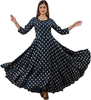 Anarkali Suit Set — Peach Mulmul