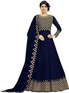 Anarkali Suit Set — Off-White Linen