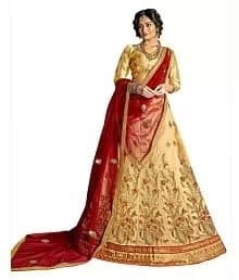 Raw Silk Lehenga Choli — Pastel Pink