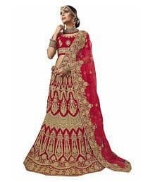 Chanderi Lehenga Choli — Ivory