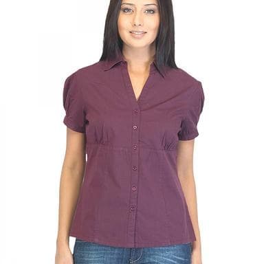 Pintuck Blouse — Powder Pink