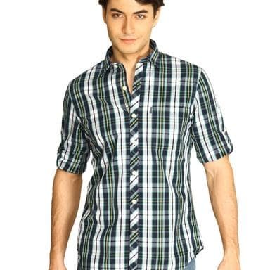 Flannel Check Shirt — Lavender