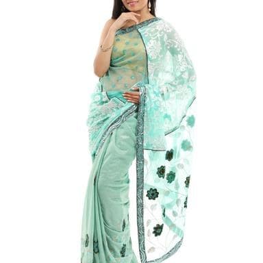 Kanjivaram Silk Saree — Pearl White with Gold Zari