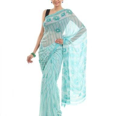 Chanderi Silk Saree — Wine with Kanchi Pallu