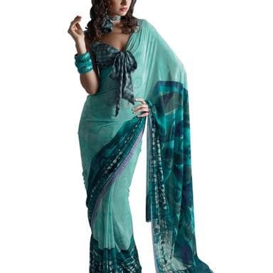 Banarasi Silk Saree — Deep Purple with Ganga Jamuna