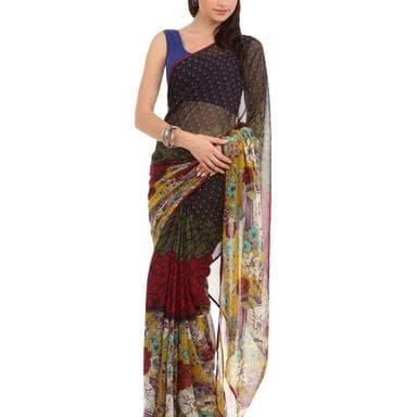 Paithani Silk Saree — Deep Purple with Ganga Jamuna