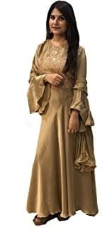 Patiala Suit Set — Powder Pink Linen