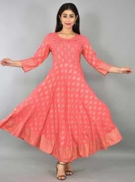Kurta + Palazzo Set — Powder Pink Chanderi