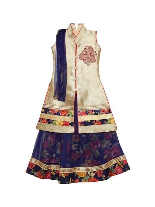 Tafeta Silk Lehenga Choli — Emerald